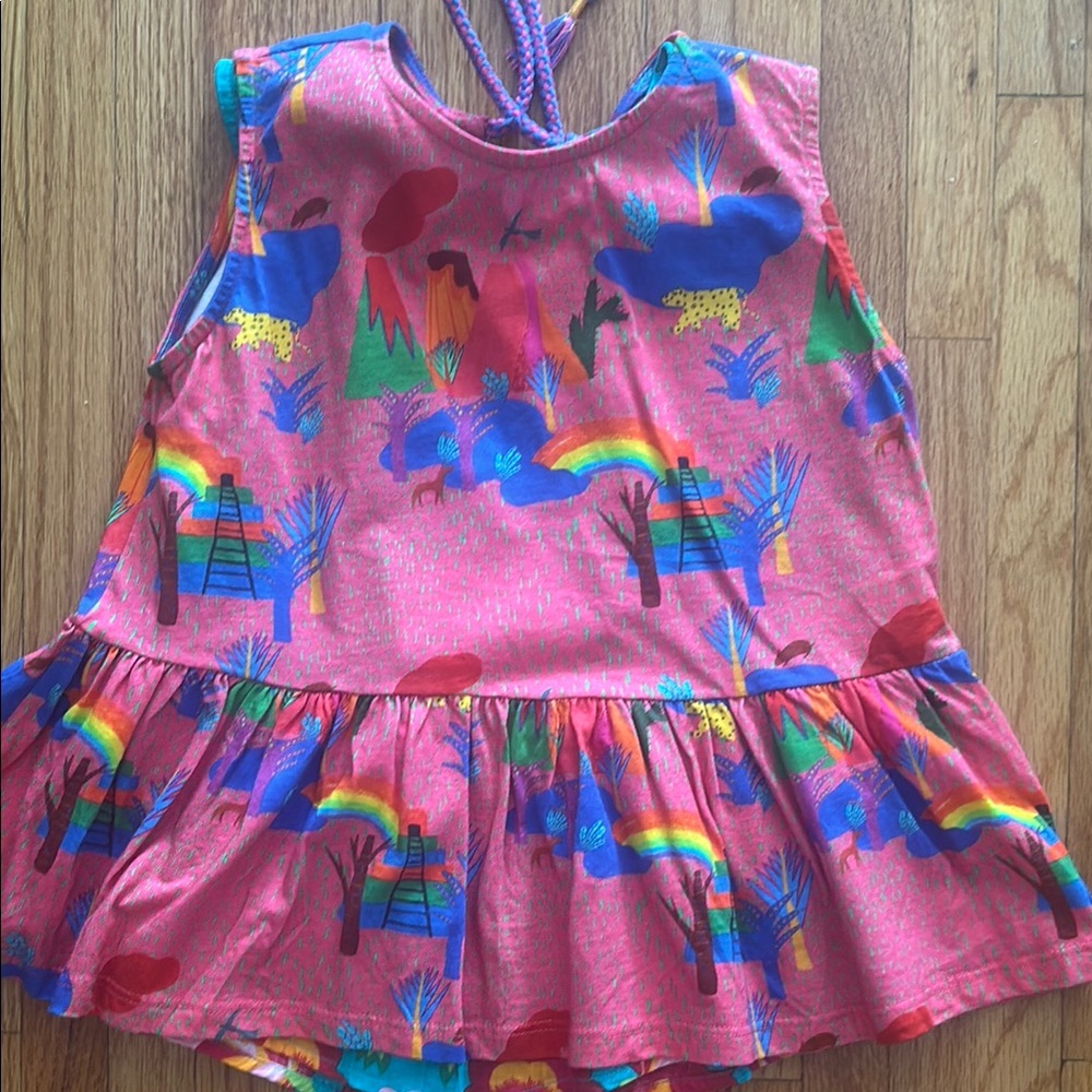 Colorful Sleeveless Dress